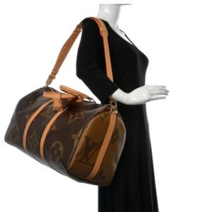 LOUIS VUITTON Reverse Monogram Giant Keepall 50